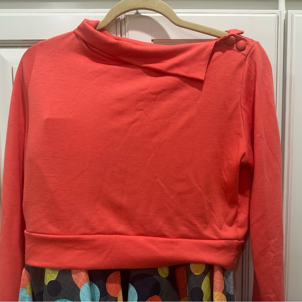 Heart of Haute/Pinup Couture Top and Polka Skirt - Picture 3 of 11